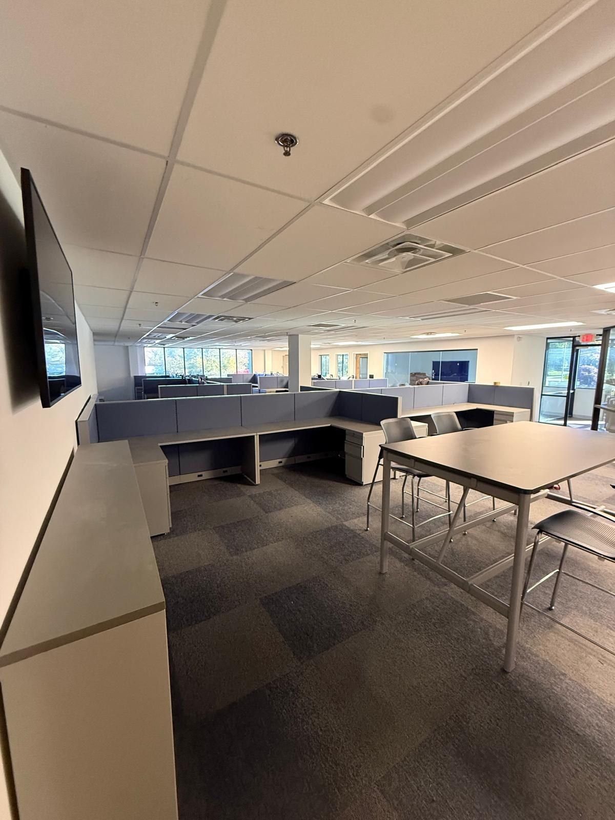 Open workspace with collaboration area