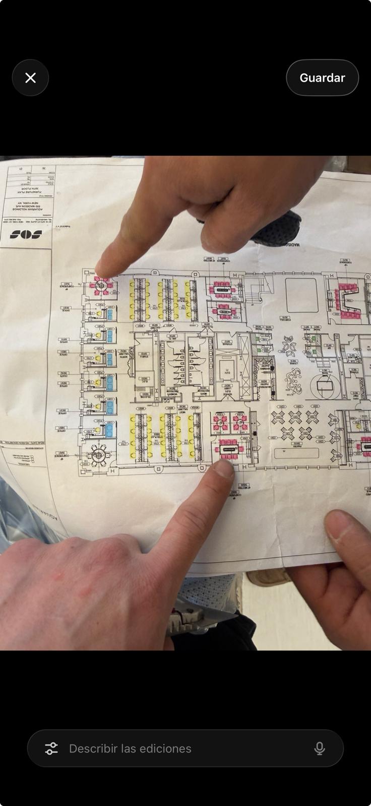 Project planning — floor plan review